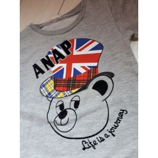 アナップキッズ(ANAP Kids)のANAP kids.100cm.ﾍﾞｱｰｱﾒﾘｶﾝﾄﾚｰﾅｰ(Tシャツ/カットソー)