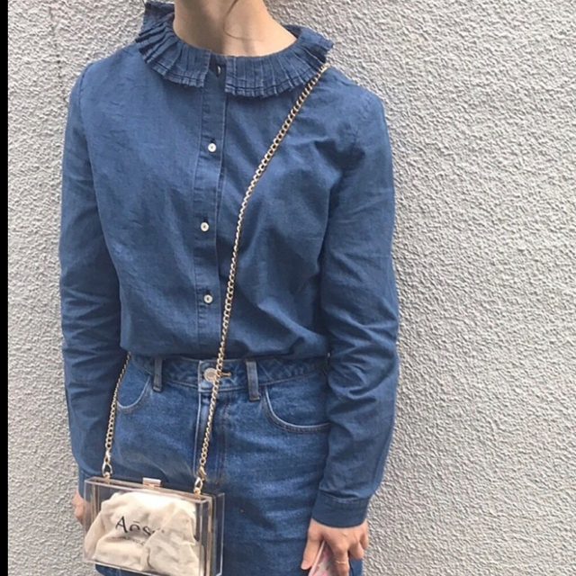 A.P.C(アーペーセー)のA.P.Cのデニムシャツ レディースのトップス(シャツ/ブラウス(長袖/七分))の商品写真