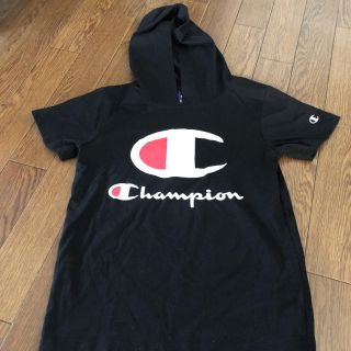 チャンピオン(Champion)のchampion子供用フード付きＴシャツ(Tシャツ/カットソー)