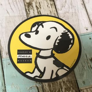 スヌーピー(SNOOPY)のスヌーピーシュルツミュージアム限定 カーマグネット(車外アクセサリ)