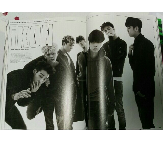 iKON(アイコン)のiKON／新品DAZED 24ページ、ジナンくん18ページ エンタメ/ホビーのCD(K-POP/アジア)の商品写真