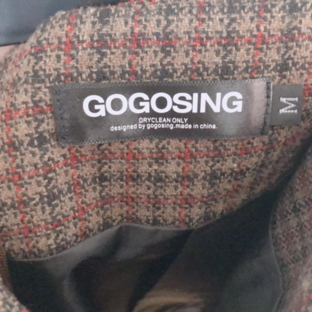 GOGOSING(ゴゴシング)のgogosing チェック スカート レディースのスカート(ミニスカート)の商品写真