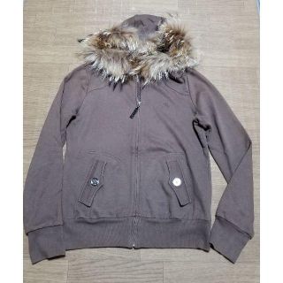 バーバリーブルーレーベル(BURBERRY BLUE LABEL)の◆バーバリーブルレ◆ラクーンファー綿パーカー(パーカー)