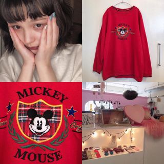 ディズニー(Disney)のvintage❤︎ mickey sweat(トレーナー/スウェット)