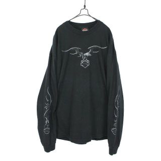 ハーレーダビッドソン(Harley Davidson)の1412さん専用 古着 ロンt  MADE IN USA ハーレーダビッドソン(Tシャツ/カットソー(七分/長袖))