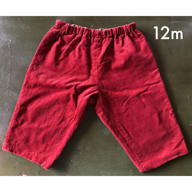 Bonpoint(ボンポワン)のボンポワン コーデュロイ  パンツ 12m キッズ/ベビー/マタニティのベビー服(~85cm)(パンツ)の商品写真