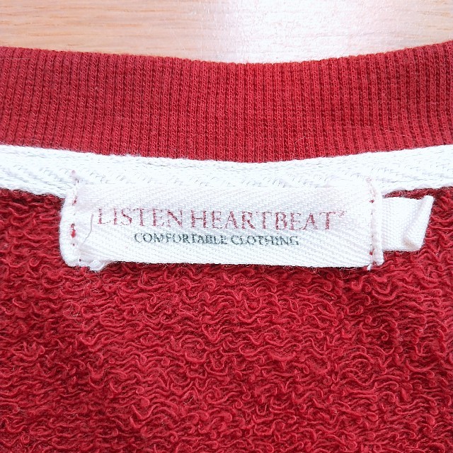 LISTEN HEART BEATトレーナー レディースのトップス(トレーナー/スウェット)の商品写真