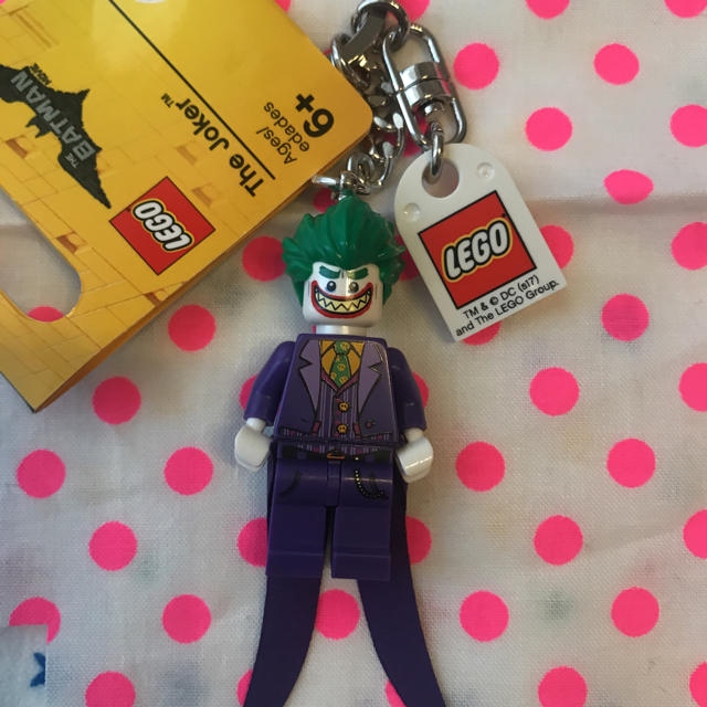 Lego(レゴ)のバットマン ジョーカー キーリング エンタメ/ホビーのアニメグッズ(キーホルダー)の商品写真