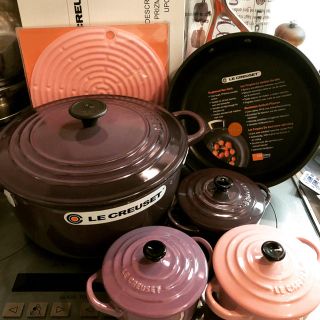 ルクルーゼ(LE CREUSET)の専用です。ルクルーゼ 福袋 2018 ココットロンド 22  ミニココット(鍋/フライパン)