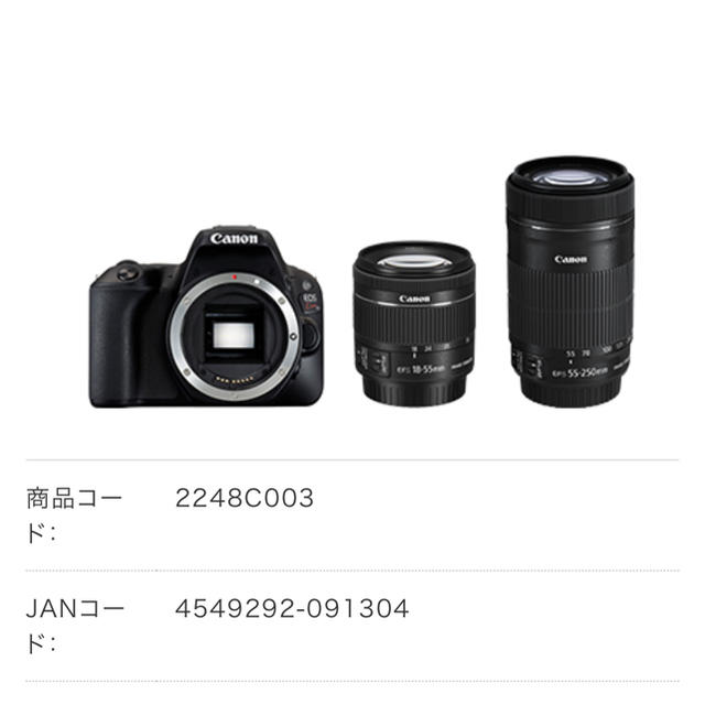 Canon キャノン　eoskissx9  ダブルズームキット