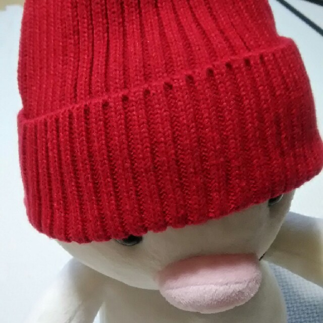 可愛いニット帽☆ レディースの帽子(ニット帽/ビーニー)の商品写真