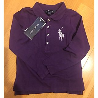 ラルフローレン(Ralph Lauren)のラルフローレン 新品タグ付き 長袖ポロ キッズ 110(Tシャツ/カットソー)