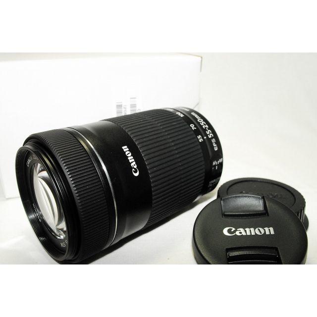 Canon(キヤノン)の新品未使用！最新 EF-S 55-250mm IS STM スマホ/家電/カメラのカメラ(デジタル一眼)の商品写真