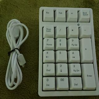 FILCO 静音赤軸 メカニカルテンキー 白(PC周辺機器)