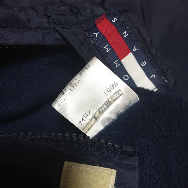 TOMMY HILFIGER(トミーヒルフィガー)の TOMMY JEANS 90s アノラック ナイロン フリース ジャケット M メンズのジャケット/アウター(ナイロンジャケット)の商品写真