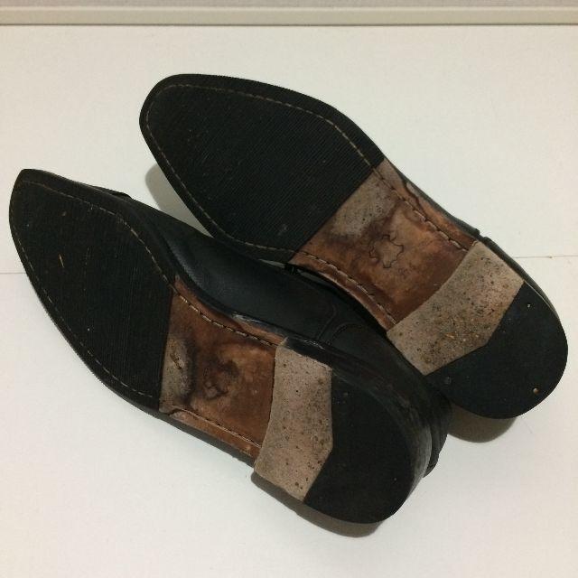 ORIHICA(オリヒカ)のORIHICA オリヒカドレスシューズ革靴27.5cmブラックレザービジネス メンズの靴/シューズ(ドレス/ビジネス)の商品写真