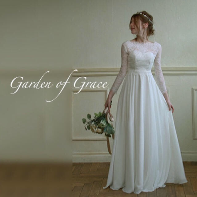 garden of grace レースボレロ付エンパイアドレス