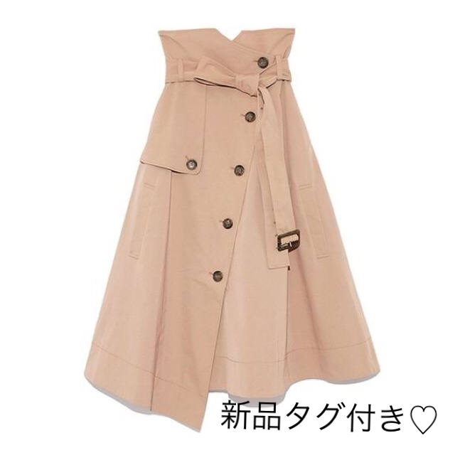 snidel♡新品トレンチライクスカート