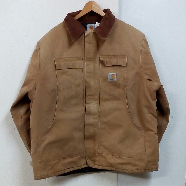 carhartt(カーハート)の送料無料! カーハート ダックジャケットCarhartt USED【LC111】 メンズのジャケット/アウター(ブルゾン)の商品写真