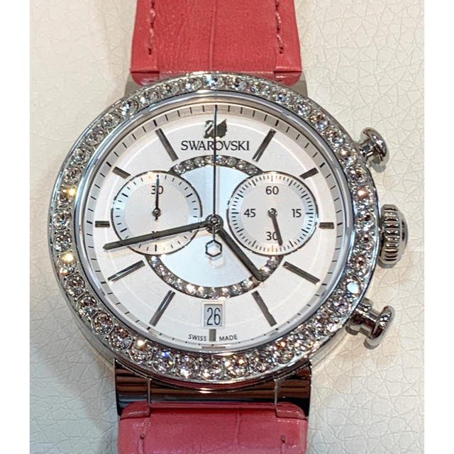 スワロフスキー レディース 時計 未使用品 シトラスフィア 限定 QZ 腕時計