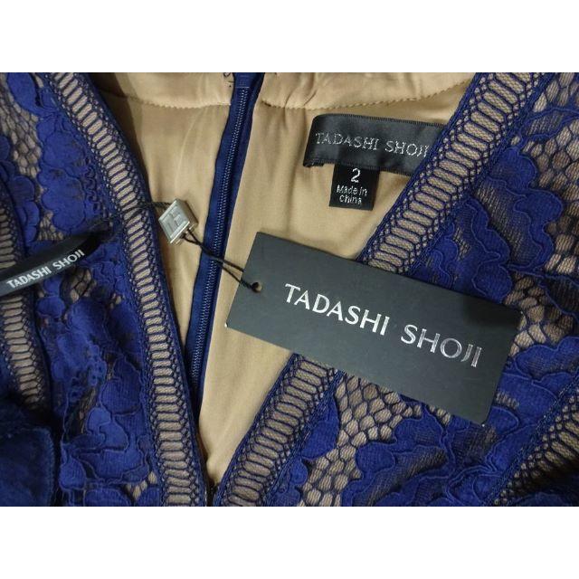 TADASHI SHOJI(タダシショウジ)の【期間限定】2018年 TADASHISHOJI タダシショージ　フリルワンピ レディースのワンピース(ひざ丈ワンピース)の商品写真