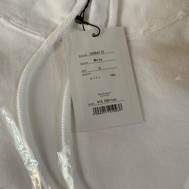 RILY Logo Hoodie white レディースのトップス(パーカー)の商品写真