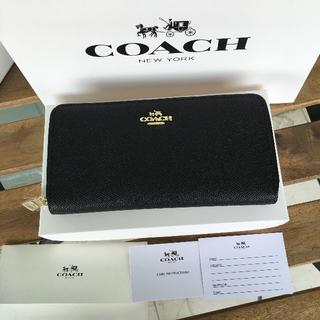 コーチ(COACH)の★セール　COACH(コーチ) 長財布　F52372 　ブラック(財布)