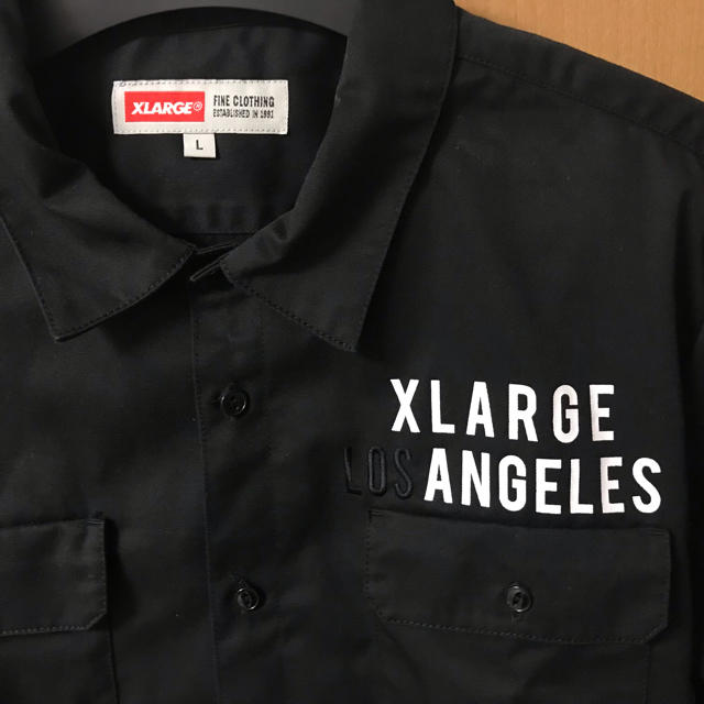 XLARGE(エクストララージ)のXLARGE work shirt メンズのトップス(シャツ)の商品写真