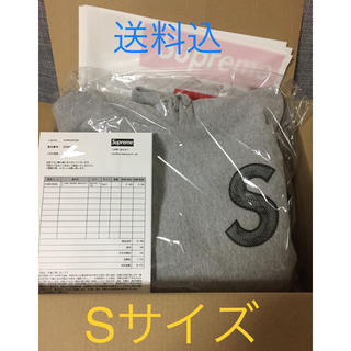 シュプリーム(Supreme)の[送料込]supreme Sロゴパーカー sサイズヘザーグレー(パーカー)