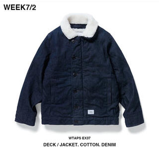 ダブルタップス(W)taps)のWTAPS 18AW DECK JACKET サイズS 新品 送料込み(Gジャン/デニムジャケット)