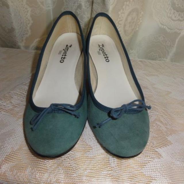 repetto(レペット)のレペット　repetto  バレーシューズ　ヒール付き　パンプス　38　ジゼル レディースの靴/シューズ(ハイヒール/パンプス)の商品写真