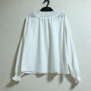 エヌナチュラルビューティーベーシック(N.Natural beauty basic)のシャーリングハイネックブラウス(シャツ/ブラウス(長袖/七分))