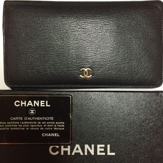 シャネル(CHANEL)のCHANEL ゴールドココマーク  長財布(財布)