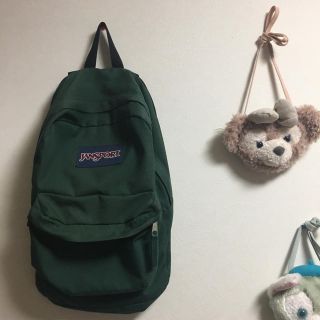 ジャンスポーツ(JANSPORT)のjansport リュック ダークグリーン(リュック/バックパック)