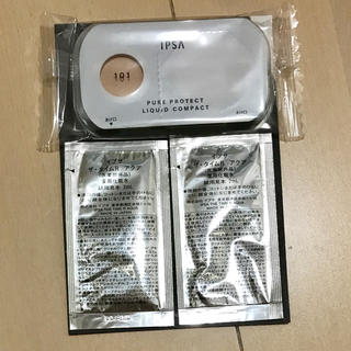 イプサ(IPSA)のイプサ ファンデ101  (SPF20PA++) &アクア2袋 セット(ファンデーション)