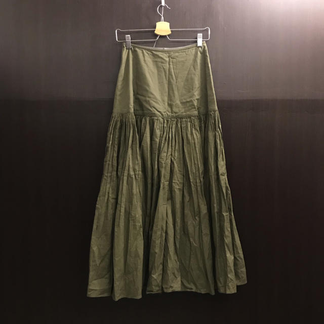 jonnlynx(ジョンリンクス)のjun mikami ハイウエスト マキシ丈スカート レディースのスカート(ロングスカート)の商品写真