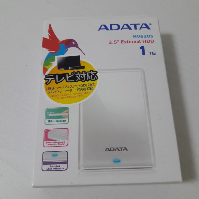 外付けHDD ADATA HV620S 1TB☆値下げ交渉歓迎します。