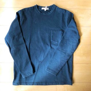 アーバンリサーチ(URBAN RESEARCH)のurban research 長袖 カットソー ダークブルー(Tシャツ/カットソー(七分/長袖))