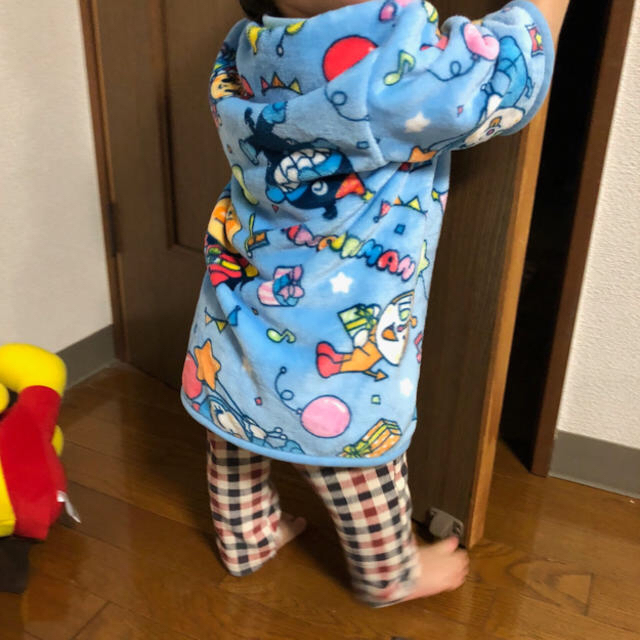 アンパンマン 袖付きスリーパー