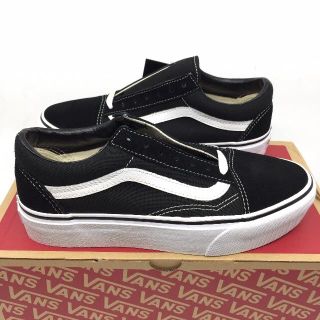 ヴァンズ(VANS)の24.5cm 新品 バンズ オールドスクール プラットフォーム(スニーカー)