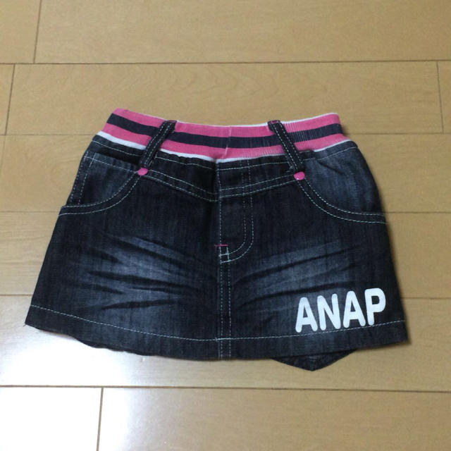 ANAP Kids(アナップキッズ)のANAP/アナップ♡デニムスカート キッズ/ベビー/マタニティのキッズ服女の子用(90cm~)(その他)の商品写真