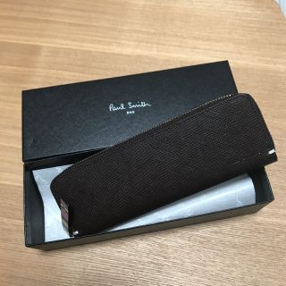 ポールスミス(Paul Smith)のriri様専用 ポールスミス  ペンケース（ブラウン）(コインケース/小銭入れ)