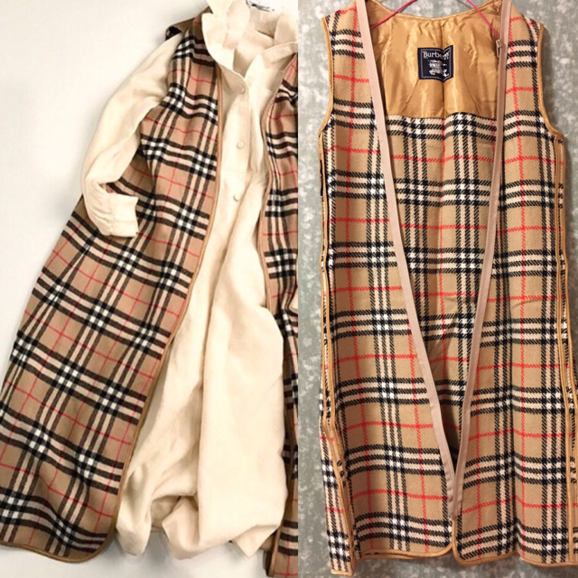 BURBERRY(バーバリー)のused バーバリー ライナーベスト ノバチェック ライナージャケット メンズのトップス(ベスト)の商品写真