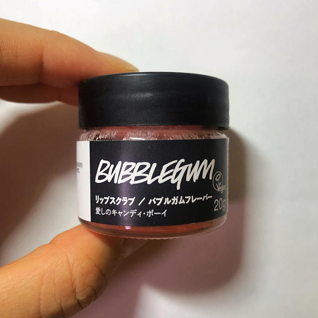 LUSH(ラッシュ)のLUSH リップスクラブ/バブルガムフレーバー コスメ/美容のスキンケア/基礎化粧品(リップケア/リップクリーム)の商品写真