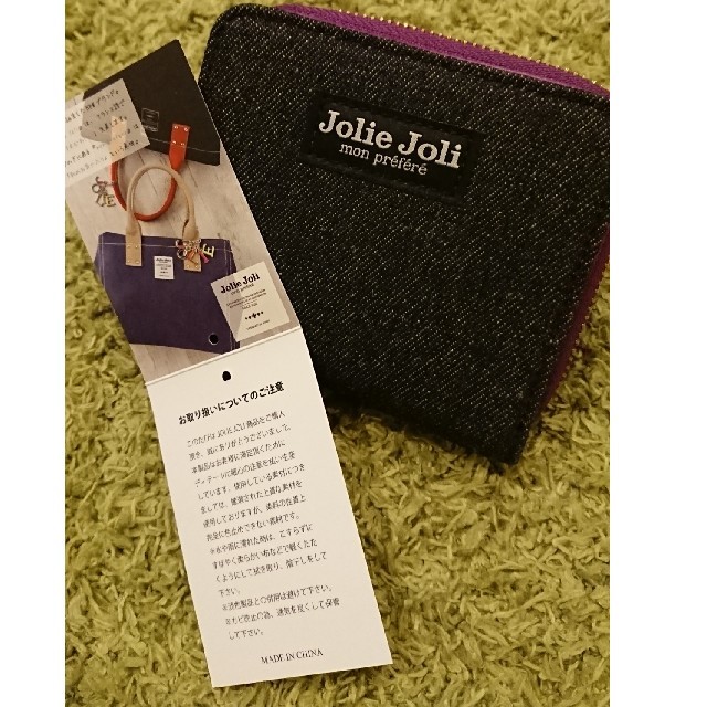 Jolie Joli(ジョリージョリ)デニム 財布コンパクト レディースのファッション小物(財布)の商品写真