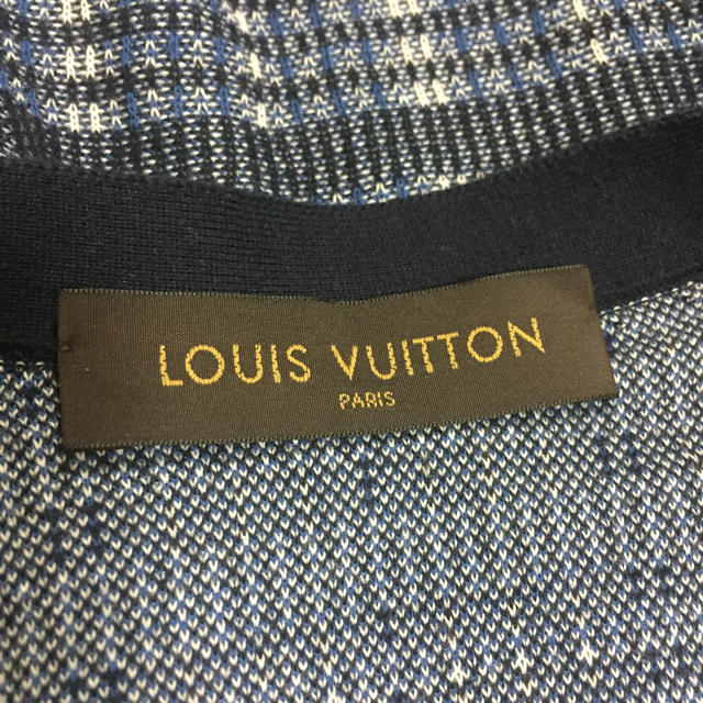 LOUIS VUITTON(ルイヴィトン)の国内正規品 ルイヴィトン デザイン カーディガン 上質！極美品 メンズのトップス(カーディガン)の商品写真