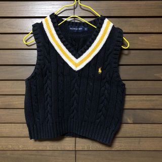 ラルフローレン(Ralph Lauren)のRalph Lauren ざっくりニットベスト(ニット)