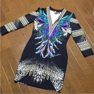 ジャストカヴァリ(Just Cavalli)のジュニア様 専用⭐️ ジャスト カヴリ  ワンピース(ひざ丈ワンピース)