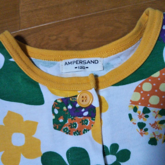 ampersand(アンパサンド)のパジャマ　女の子　120センチ キッズ/ベビー/マタニティのキッズ服女の子用(90cm~)(パジャマ)の商品写真