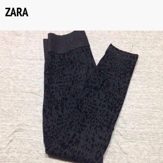 ザラ(ZARA)のZARA ヒョウ柄 レギパン(レギンス/スパッツ)